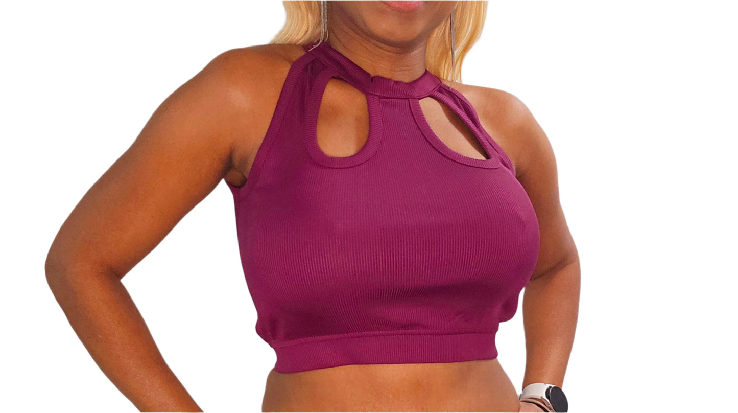 KRE PRIME Women Sophisticated Ribbed Corp Tops - KRE PRIME ®
