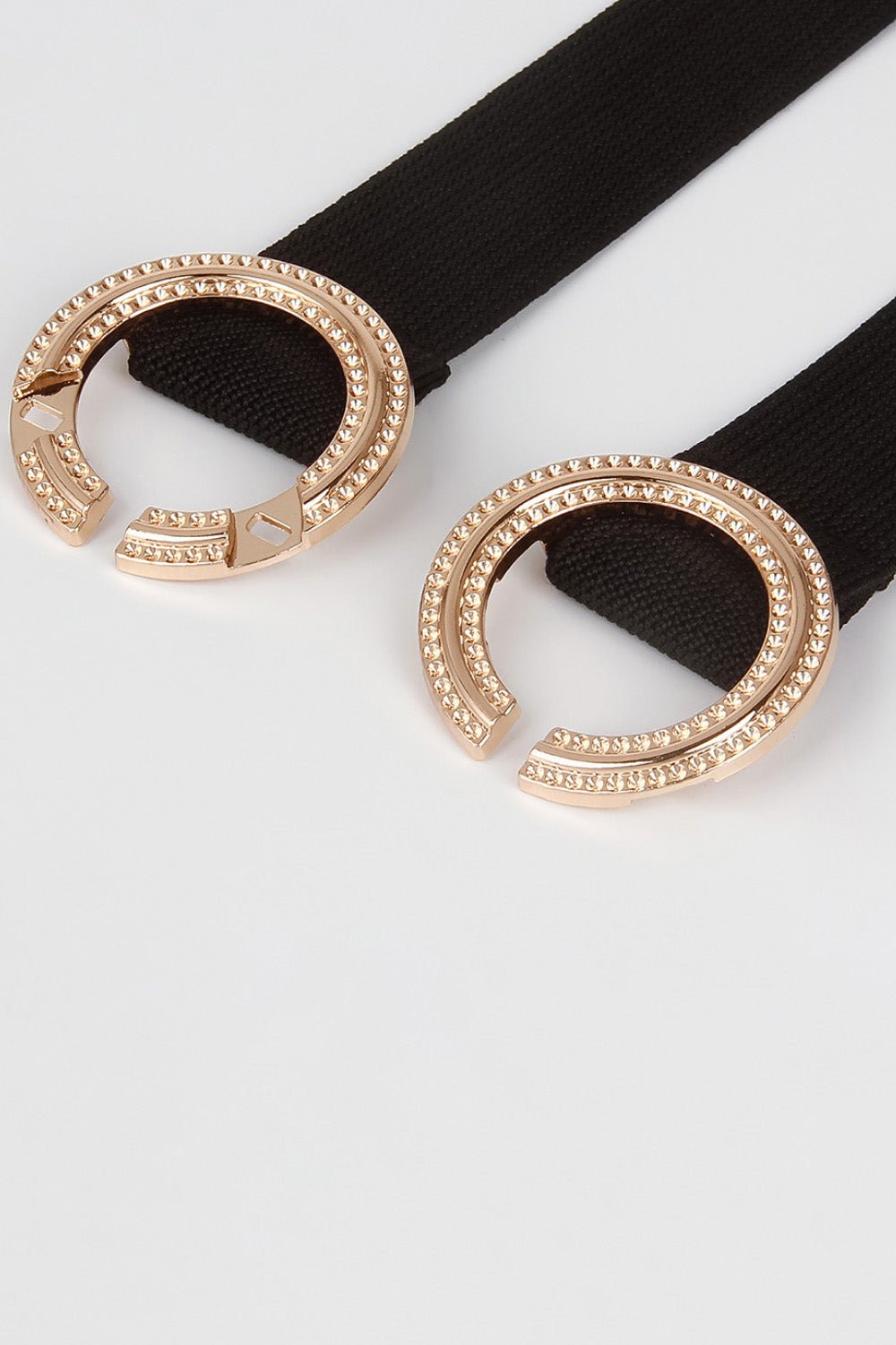 Double Hoop Buckle Elastic Belt - KRE Prime Deals