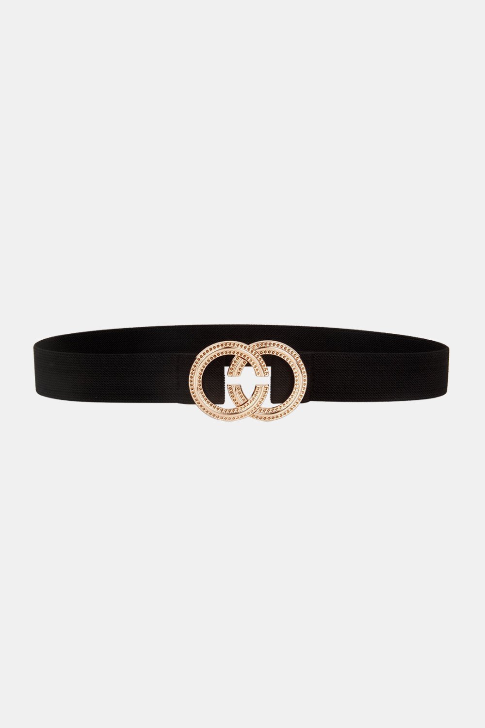 Double Hoop Buckle Elastic Belt - KRE Prime Deals