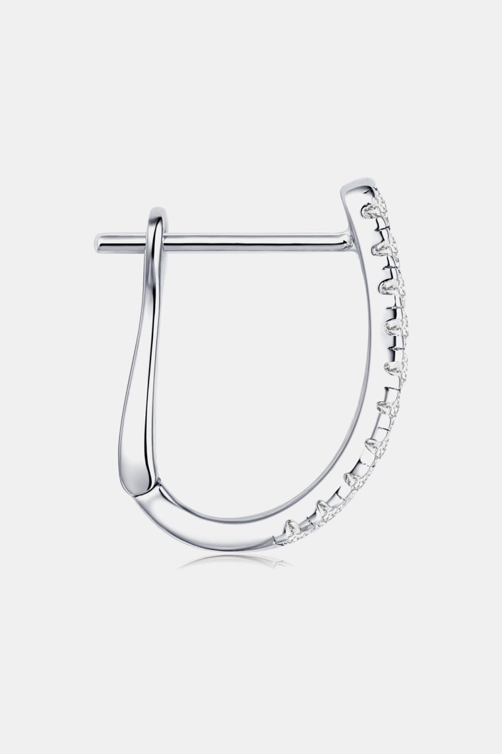 Moissanite 925 Sterling Silver Earrings - KRE Prime Deals