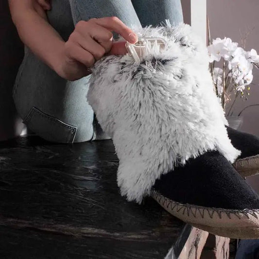 Shea Butter Infused Bootie With Phone Pocket Black - Large - KRE Prime