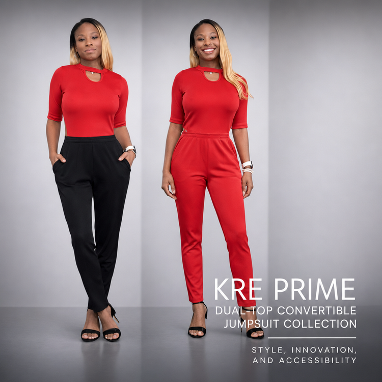 Dual‑Top Convertible Jumpsuit Collection - KRE Prime