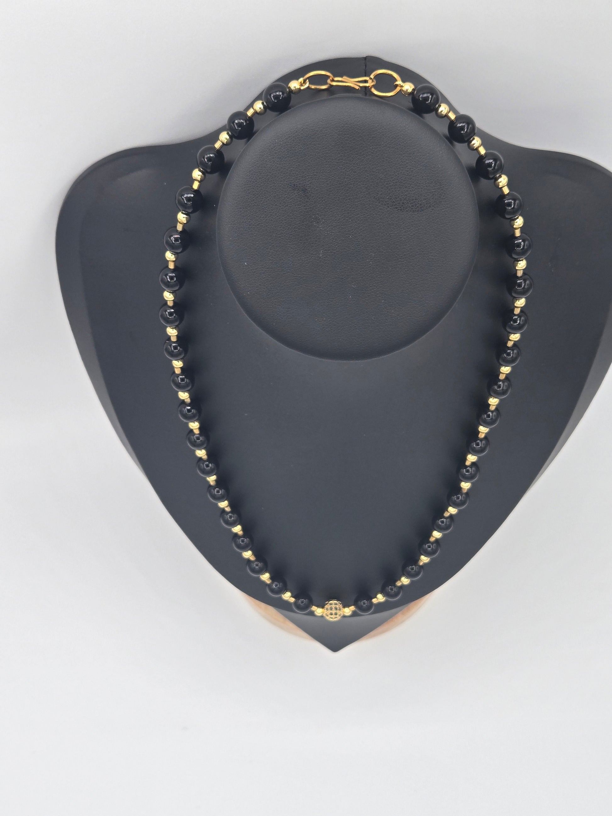 KRE PRIME Women 8" Midnight Gleam Bead Necklace - KRE PRIME ®