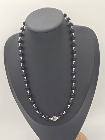 KRE PRIME Women 8" Midnight Gleam Bead Necklace - KRE PRIME ®