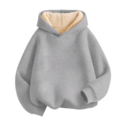 KRE Prime Unisex Winter Fleece Hoodies for Boys Girls Sweatshirt Casual Thicken Warm - KRE PRIME ®