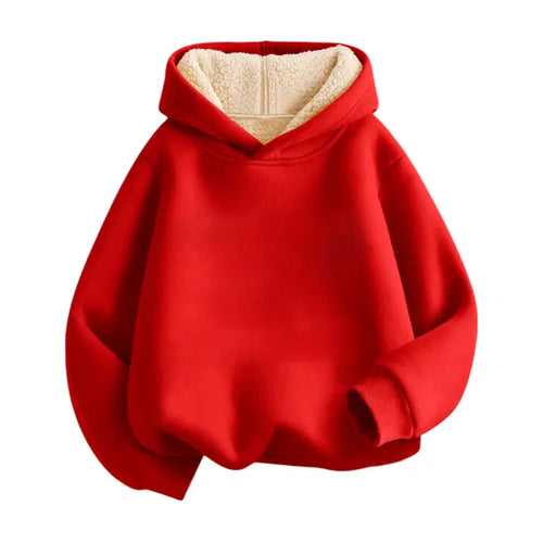 KRE Prime Unisex Winter Fleece Hoodies for Boys Girls Sweatshirt Casual Thicken Warm - KRE PRIME ®