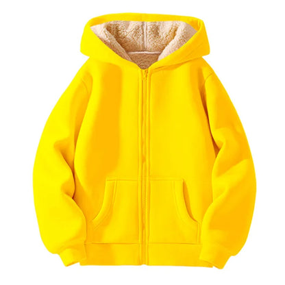 KRE Prime Unisex Winter Fleece Hoodies for Boys Girls Sweatshirt Casual Thicken Warm - KRE PRIME ®