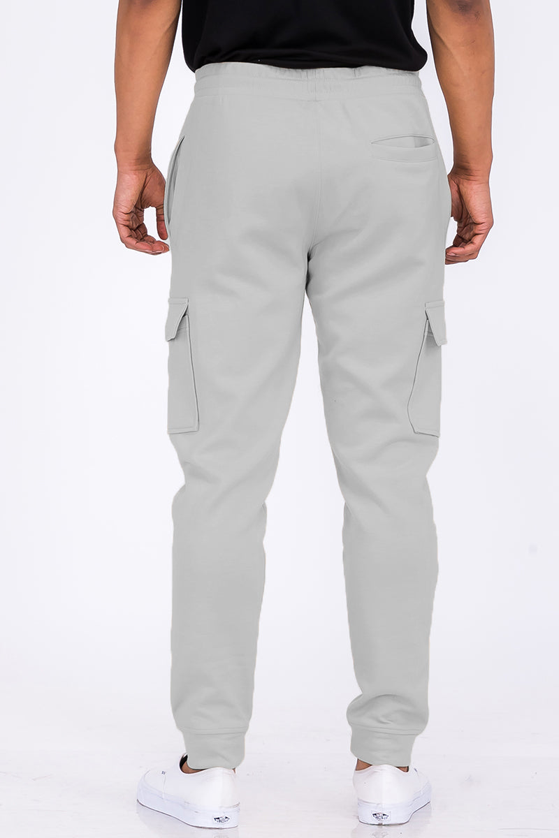 KRE PRIME Men Cotton Blend Cargo Joggers - KRE Prime
