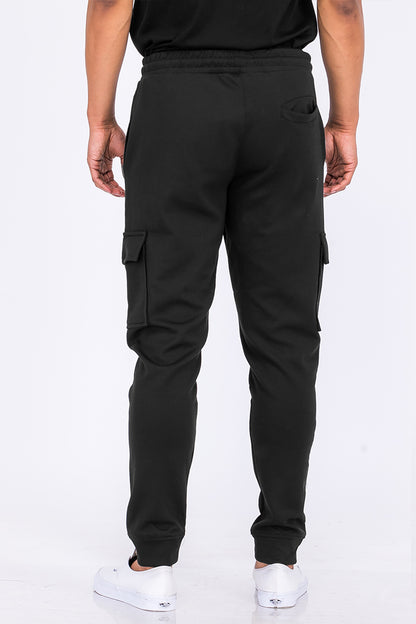 KRE PRIME Men Cotton Blend Cargo Joggers - KRE Prime