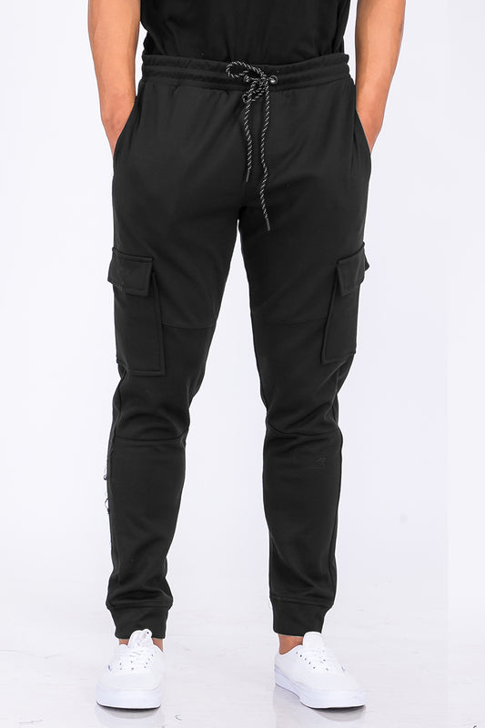 KRE PRIME Men Cotton Blend Cargo Joggers - KRE Prime