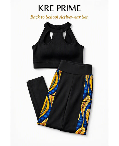 KRE PRIME Back to School Activewear Set, Leggings/Top - KRE Prime