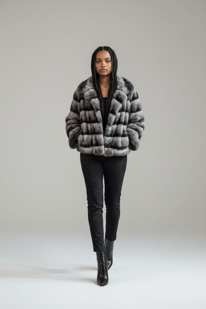 Black KRE Prime women's dual-top convertible jumpsuit with a coat, featuring versatile styling and comfortable fit.