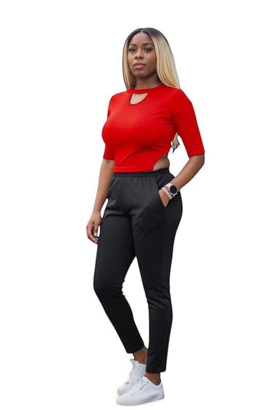 KRE PRIME Dual-Tops-Convertible-Jumpsuit-Mix-Match