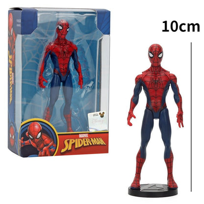 17Cm Marvel Spiderman Hulk Ironman Anime Action Figure Toy Gift Pvc Movable Joints Luminous Doll Collection Model Toys - KRE Prime Deals