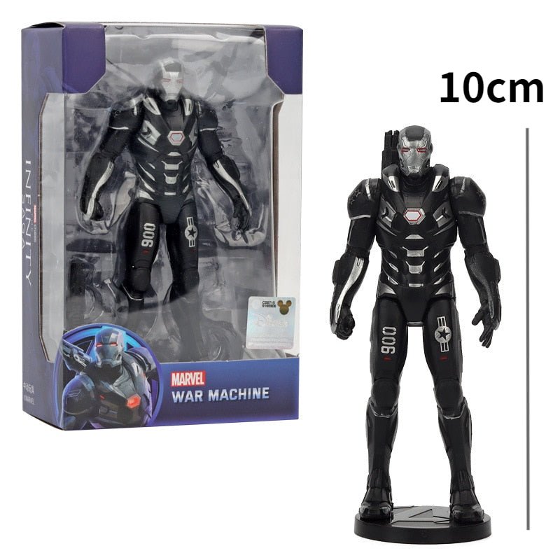 17Cm Marvel Spiderman Hulk Ironman Anime Action Figure Toy Gift Pvc Movable Joints Luminous Doll Collection Model Toys - KRE Prime Deals
