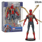 17Cm Marvel Spiderman Hulk Ironman Anime Action Figure Toy Gift Pvc Movable Joints Luminous Doll Collection Model Toys - KRE Prime Deals