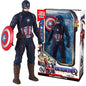 17Cm Marvel Spiderman Hulk Ironman Anime Action Figure Toy Gift Pvc Movable Joints Luminous Doll Collection Model Toys - KRE Prime Deals