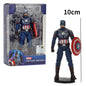 17Cm Marvel Spiderman Hulk Ironman Anime Action Figure Toy Gift Pvc Movable Joints Luminous Doll Collection Model Toys - KRE Prime Deals