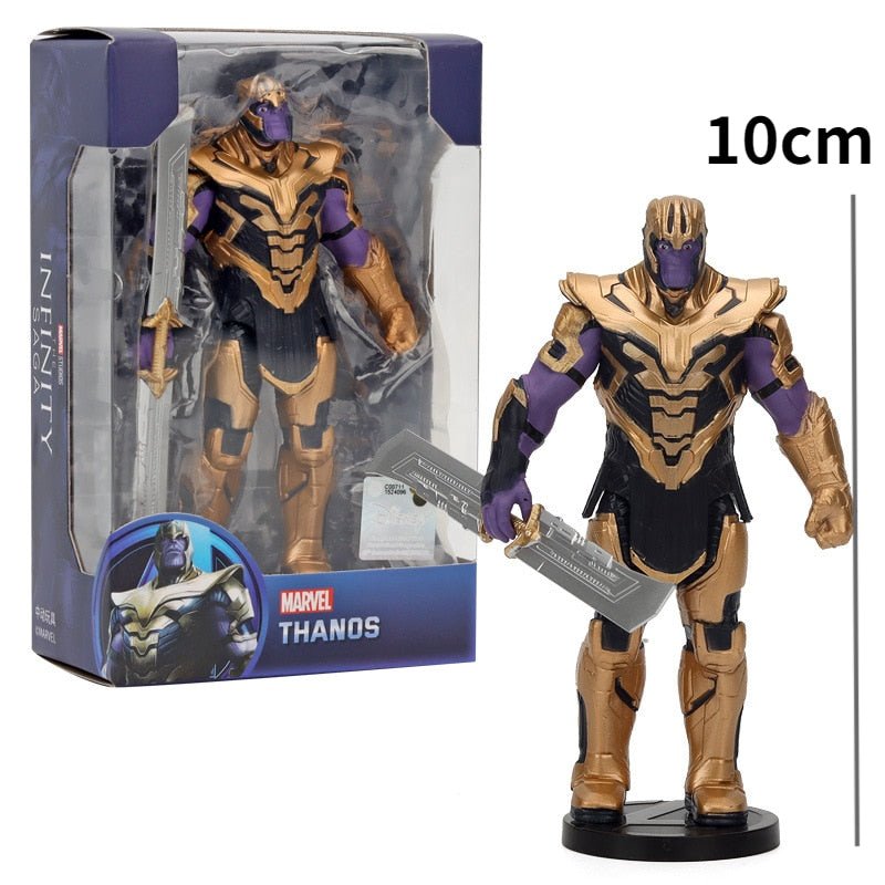 17Cm Marvel Spiderman Hulk Ironman Anime Action Figure Toy Gift Pvc Movable Joints Luminous Doll Collection Model Toys - KRE Prime Deals
