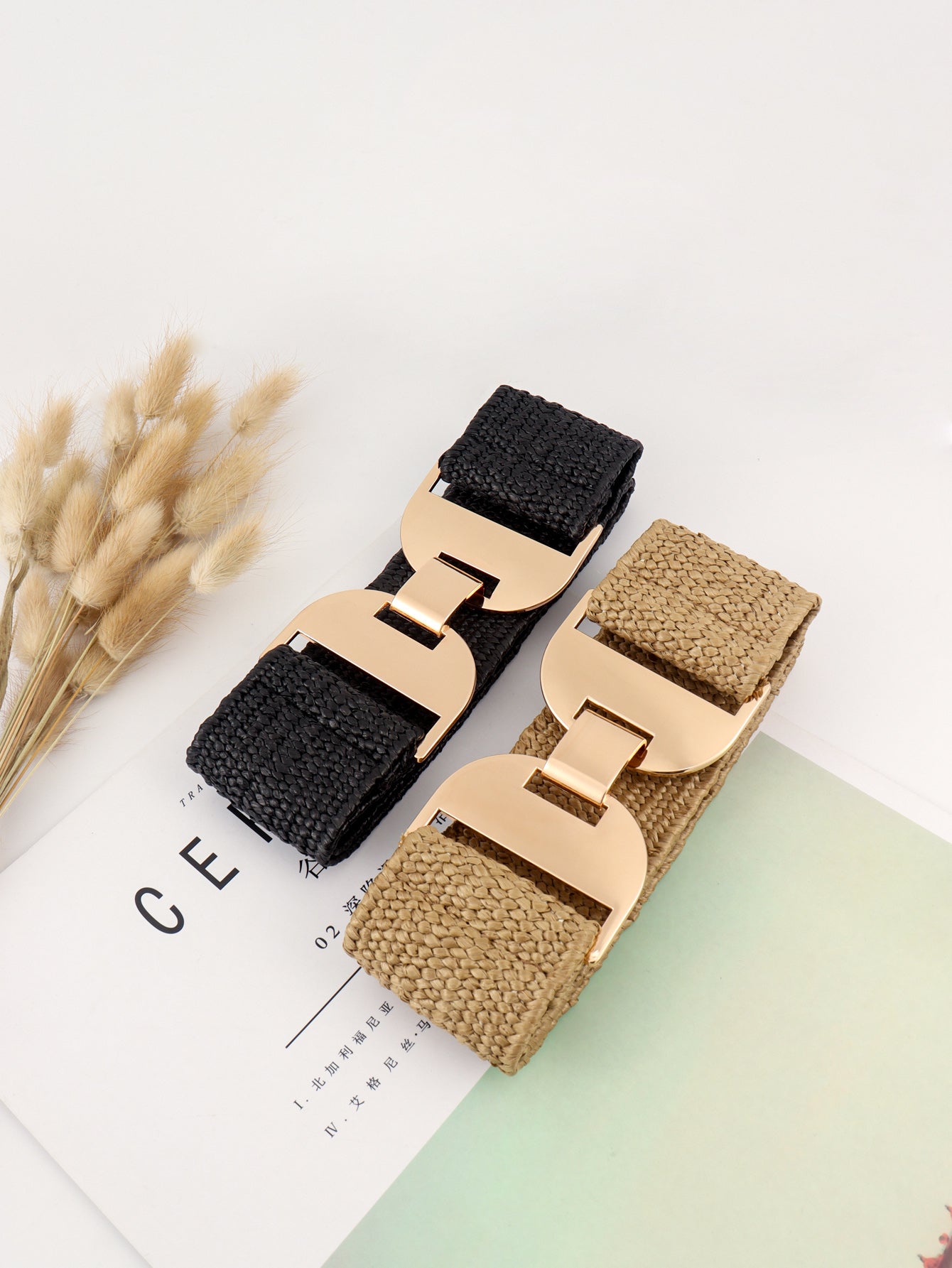 Alloy Buckle Elastic Belt - KRE Prime Deals