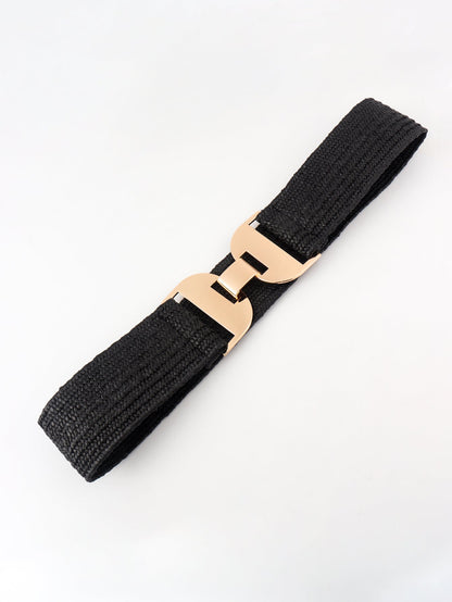 Alloy Buckle Elastic Belt - KRE Prime Deals