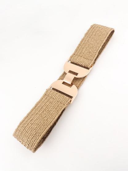 Alloy Buckle Elastic Belt - KRE Prime Deals