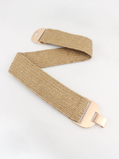 Alloy Buckle Elastic Belt - KRE Prime Deals