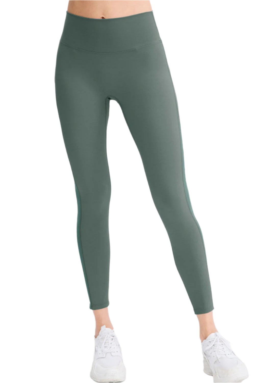 Wide Waistband Slim Fit Long Sports Pants - KRE Prime Deals