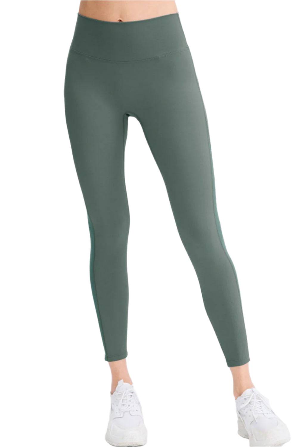 Wide Waistband Slim Fit Long Sports Pants - KRE Prime Deals