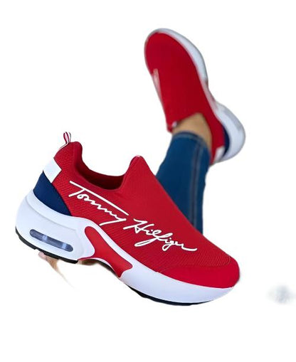 Casual Breathable Wedges Ladies Walking Sneakers Flat Women Shoes - KRE Prime Deals