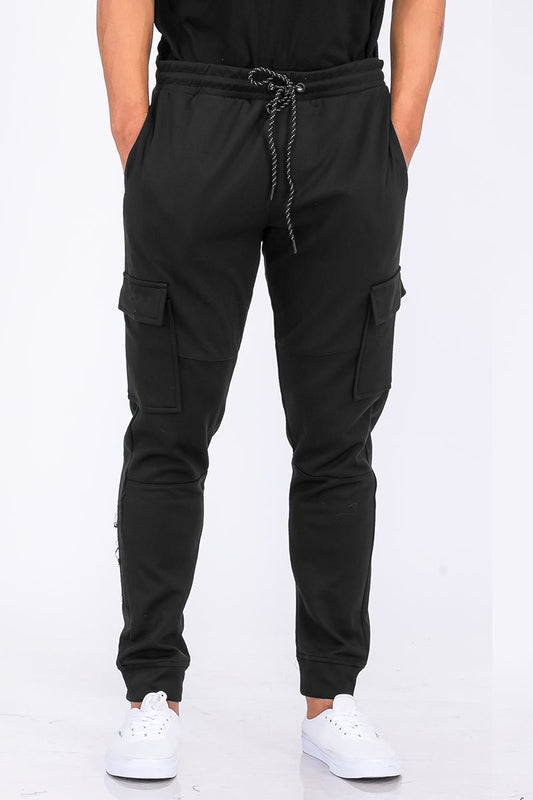 Cotton Blend Cargo Joggers - KRE Prime Deals