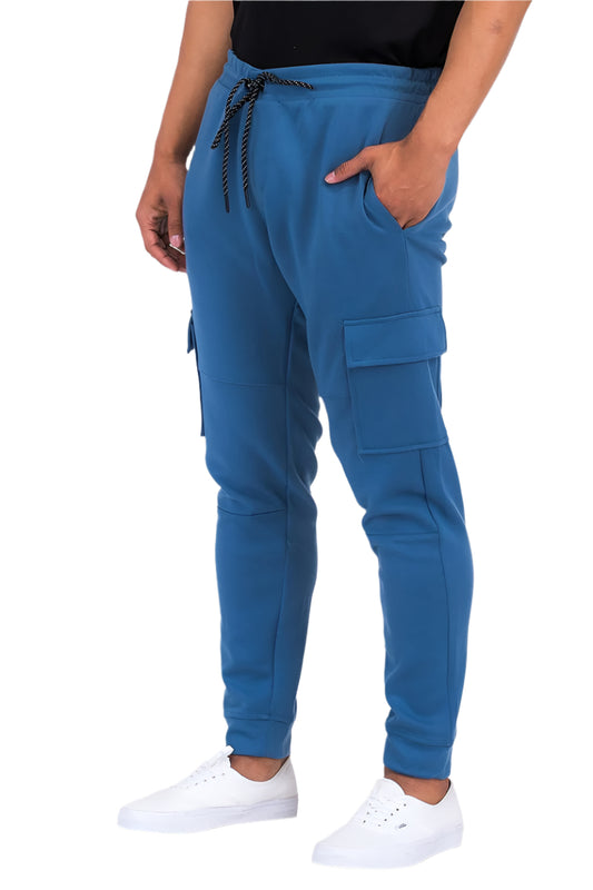 Cotton Blend Cargo Joggers - KRE Prime Deals