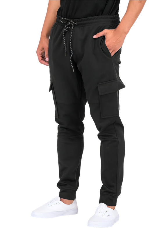 Cotton Blend Cargo Joggers - KRE Prime Deals