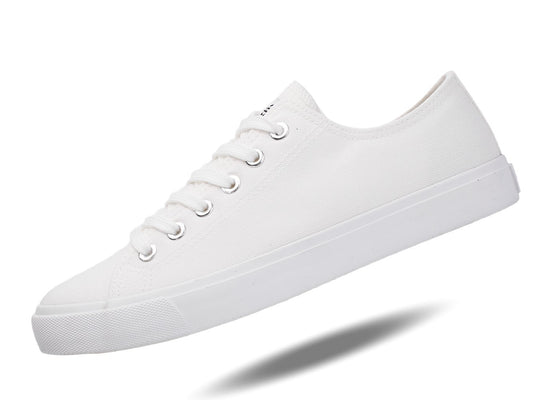 Fear0 NJ Retro All White SB Skateboard Sneaker Canvas Shoe Unisex - KRE Prime Deals