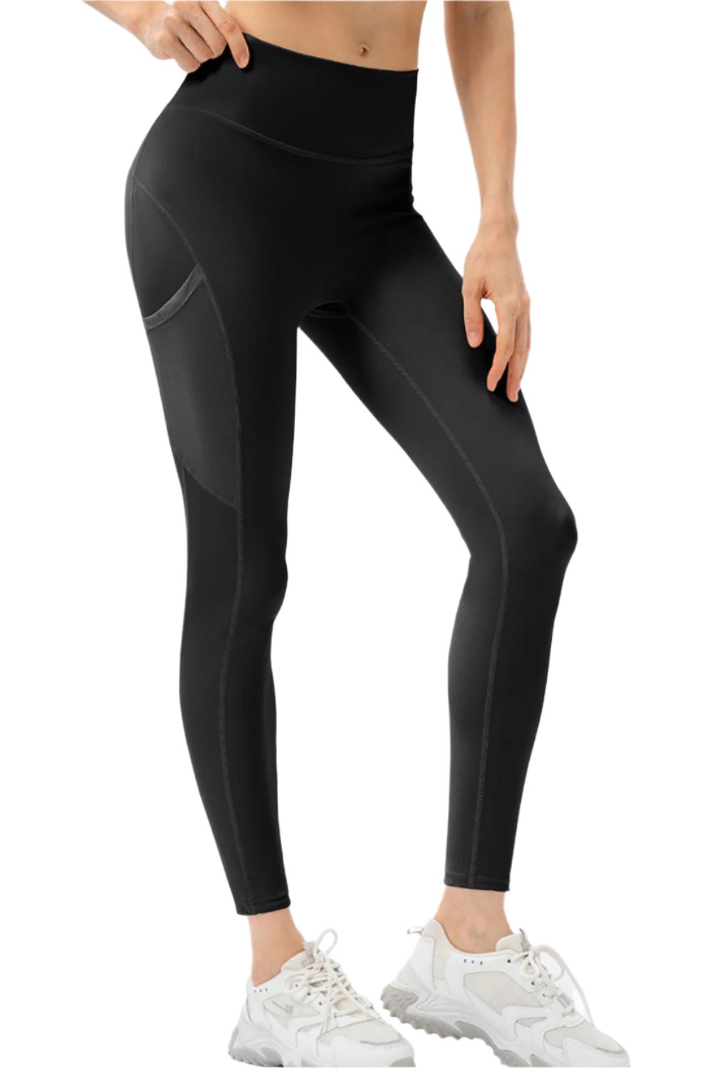 High Waist Slim Fit Long Sports Pants - KRE Prime Deals