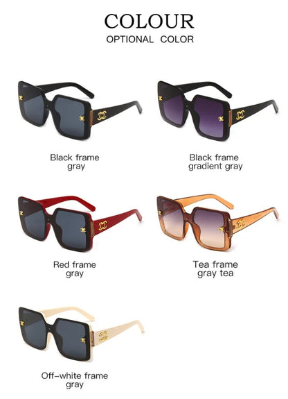 KRE Prime Lady shades trendy oversized Sunglasses Multi Frame Color - KRE Prime