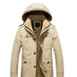 KRE Prime Men Hooded Military Style Coat - KRE Prime