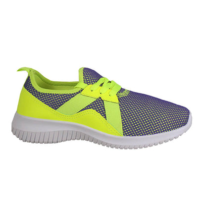 KRE Prime Womens Mesh Track Sneakers - Black - KRE Prime