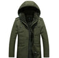 Mens Hooded Military Style Coat - KRE Prime Deals