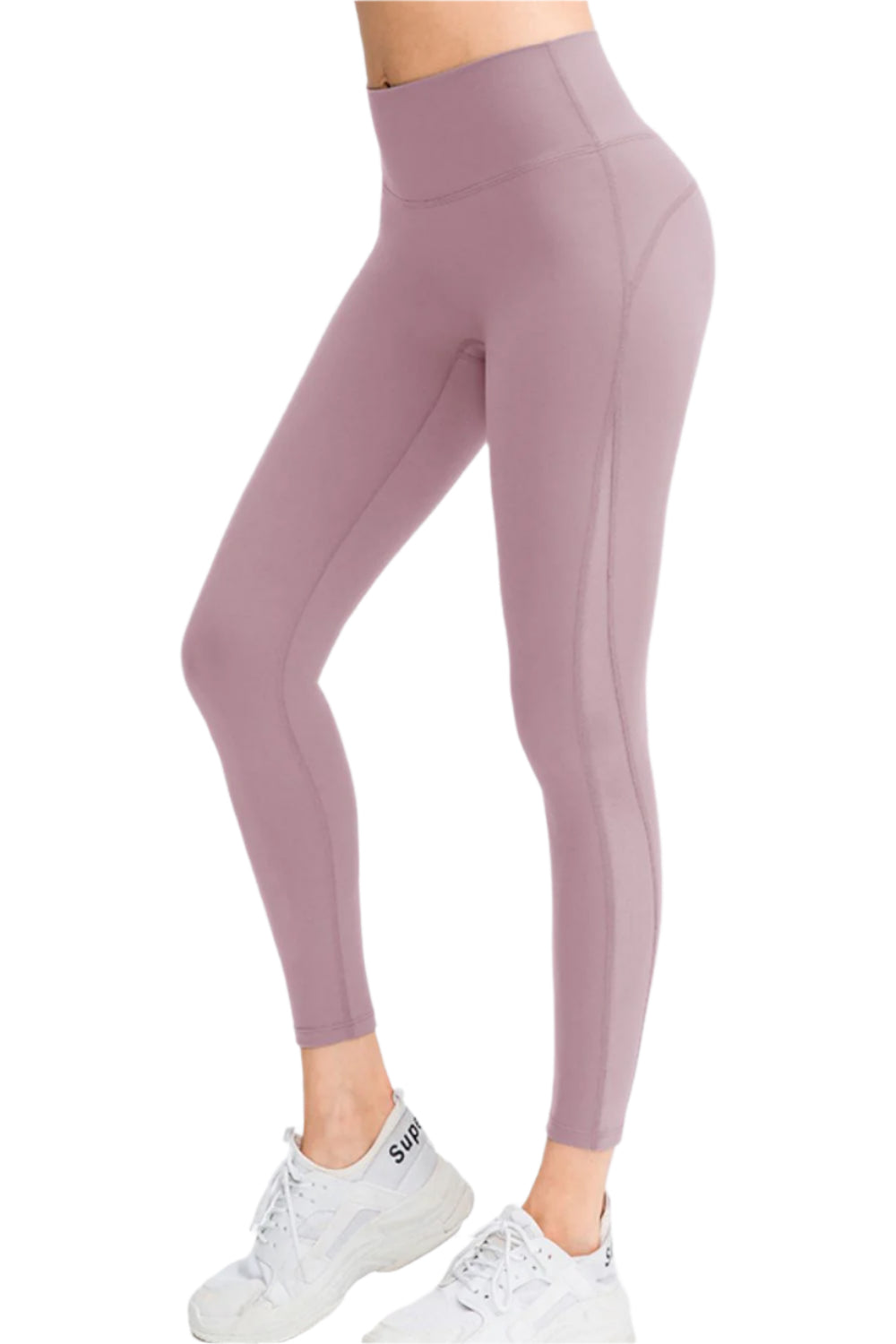 Wide Waistband Slim Fit Long Sports Pants - KRE Prime Deals